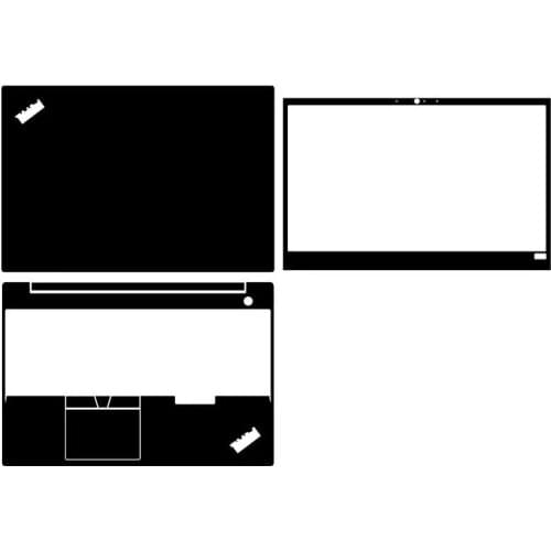 Laptop Carbon Skin Sticker Cover For Lenovo Thinkpad E580 E585 E590 E595 T550 W550S W541 E555 E560 E565 E550 E470 E475 L440