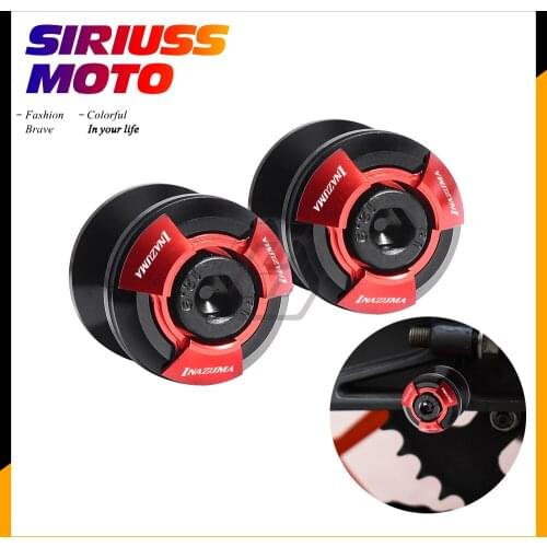Motorcycle Accessories Swingarm Spools Slider Stand Screws Case for Suzuki Inazuma / F 2013-2017