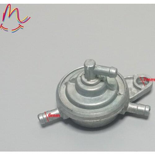Gas Vacuum Fuel Tank Pump Valve Petrol cockPetcock Switch 50cc 125cc 150cc ATV Go-Kart Scooter Moped 3 way / 4 way