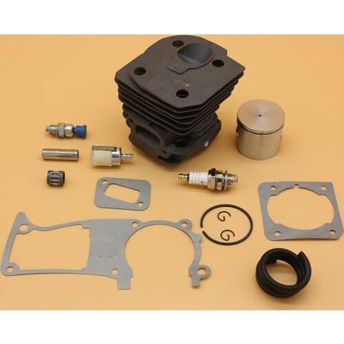 44mm Cylinder Piston Decompression Valve Gasket Set Fit For HUSQVARNA 350 351 346 346XP Gas Chainsaw Engine Motor Spare Parts