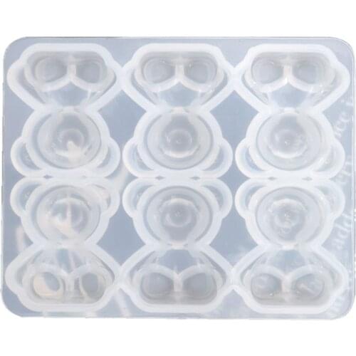 Gummy Molds Silicone Bear Orange Candy Chocolate Coke Drink Bottle Resin Mold F3MF