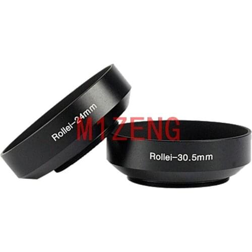 24mm 30.5mm metal Lens Hood cover protector for Rollei 35 S/T/TE/SE 35s 35t 35se 35te camera