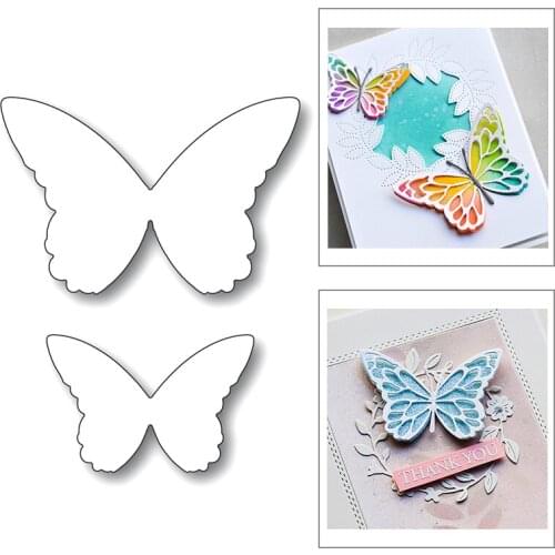 2020 New Animal Insect Butterfly and Wing Silhouette Metal Cutting Dies Cut For Scrapbooking Greeting Card Paper Making no stamp