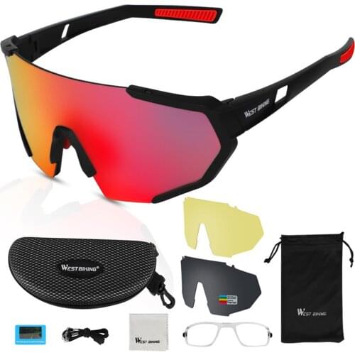 Outdoor Sports Cycling Glasses Mountain Bike Cycling Goggles UV Photochromic Men Women Cycling Sunglasses For Driving Skiing