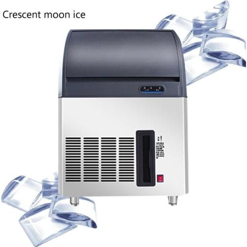 Crescent moon Ice makers machine milk tea room bar coffee shop fully automatic large ice cube machine