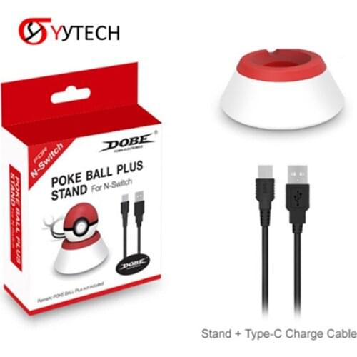 SYYTECH TNS-18123 Elf ball Charge Stand Controller Charging Holder For Nintendo-Switch Poke-Ball Plus Accessories