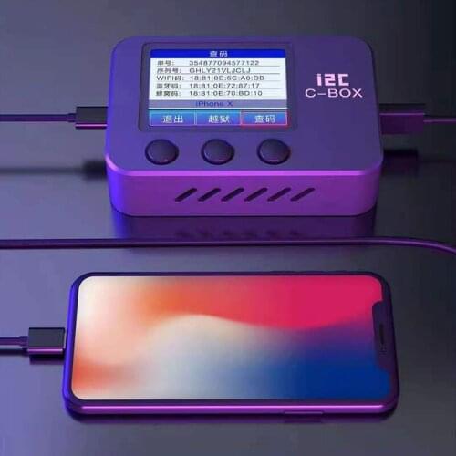 I2C C-BOX IOS Break Box For Bypass Password ID On IOS Device PC Free Wi-fi Bluetooth Address For Iphone 6-X IPAD Itouch