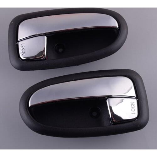 1 Pair Inside Interior Door Catch Handle 82610-17020 82620-17020 Fit for Hyundai MATRIX LAVITA 2001-2006 2007 2008 2009 2010