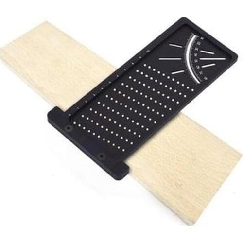 1PC Woodworking Scribe Mark Line Gauge T-Type Cross-Out Carpenter Angle Ruler Precision Measurement Measuring Tool