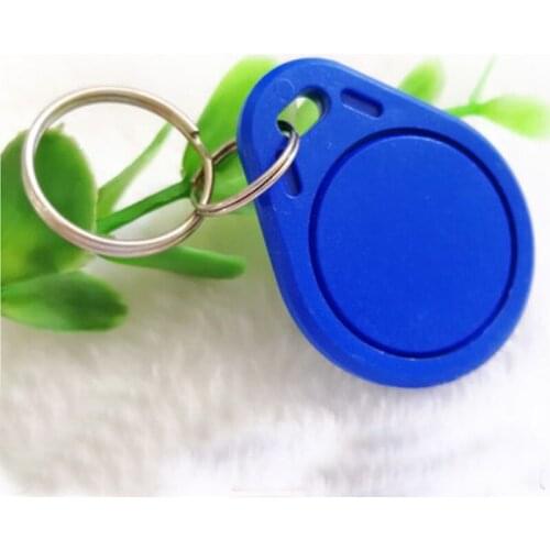 10pcs 125khz ID Keyfob RFID Tag Tags llaveros llavero Porta Chave Card Sticker Key Fob Token Ring Proximity Chip
