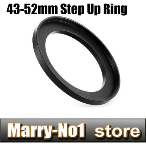 Free shipping Black Step Up Filter Ring Lens Ring 42mm to 52mm 42mm -52mm 42-52mm