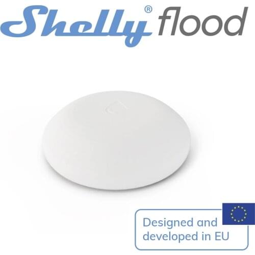 Shelly Flood Smart Home Wireless Water Leakage WiFi Sensor with Temperature Measurement Liquid Detector Monitor Remotely