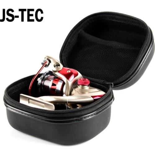 PU Material Fish Reel Bag Hard Shell Shockproof Waterproof Cover Storage Case Spinning Reel Case Protective Fishing Tackle FB21