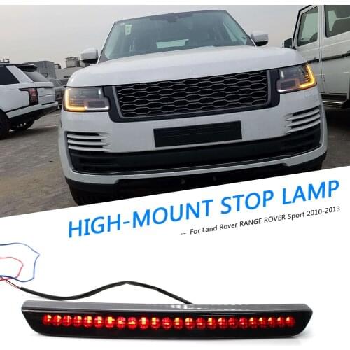 Smoked Lens Red LED Third Brake Light for Range Rover Sport 2010-2013 LR020147 Automobile Exterior Decoration Parts