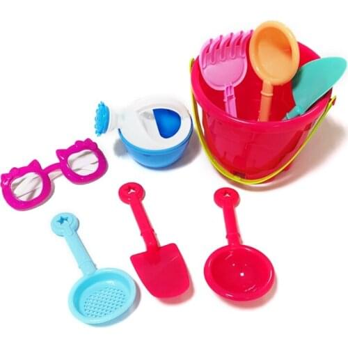 9 Pcs Colorful Beach Toys for Kids Set Come with a Strong Mesh Bag Sandbox Toy Great Gift for Boys & Girls in the Summer