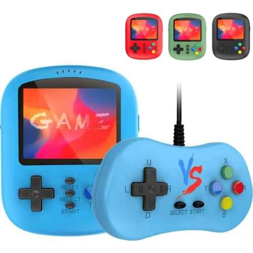 HD Mini Handheld Game Console Can Store 620 Retro Games 2.8 Inch Color LCD Screen Video Game Player For Kids Gift K21