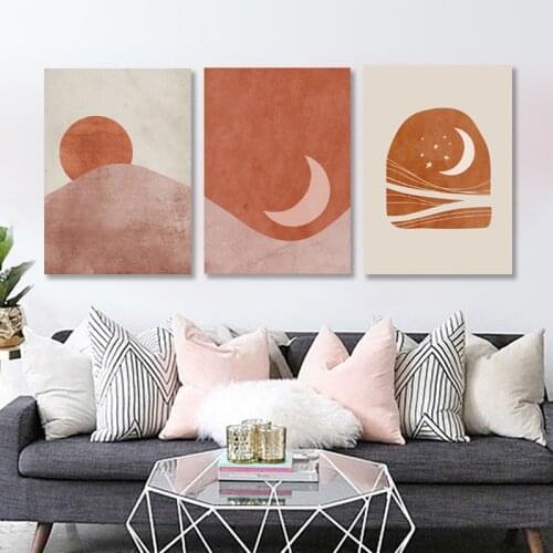 Japanese Modern Landscape Painting Canvas Home Decor Bedroom Living Room Wall Art Decoration Hanging Picture Painting by Numbers