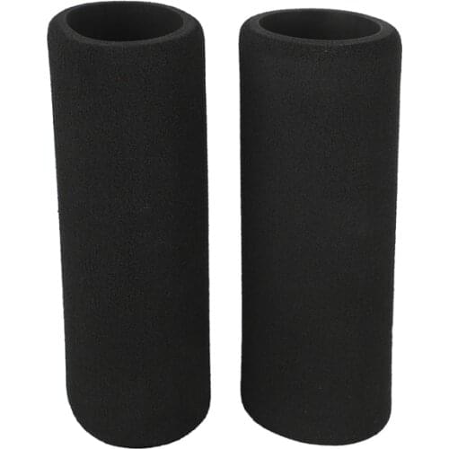 Motorbike Motorcycle Slip-On Foam Anti Vibration Comfort Handlebar Grip Cover