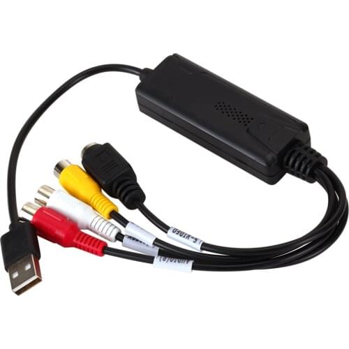 Newest Usb2.0 Video Acquisition Card Single-channel AV Video Image Monitoring Data Acquisition Card Support Win10
