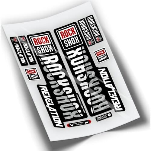 Pegatinas hairpin clip Rockshox REVELATION 2019 WP249