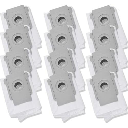 SANQ 16Pcs Replacement Vacuum Bags for IRobot Roomba I & S Series I7, S9,I6Robot Vacuum Cleaner Base Automatic Disposal Bags