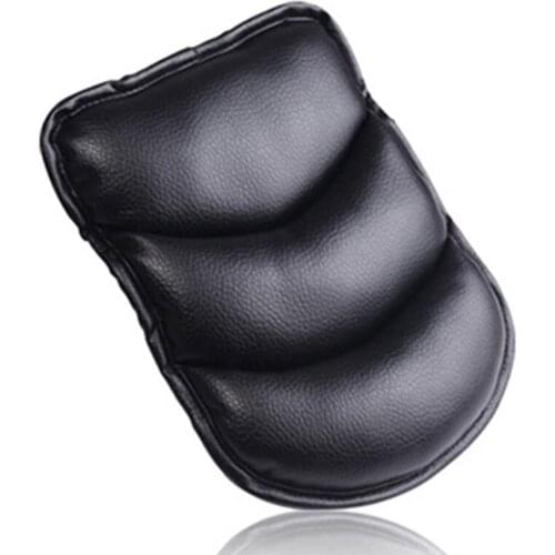 Universal PU Soft Leather Auto Center Console Box Armrest Seat Protective Pad Mat Cover Cushion Arm Rest Auto Car Accessories