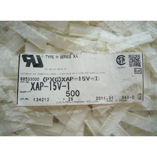 XAP-15V-1 CONN XA HOUSING 15 POS 2.5MM Connectors terminals housings 100% new and original parts