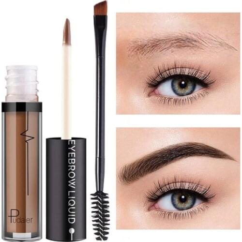 1Pcs Eyebrow Liquid Cream Waterproof Sweatproof Long-Lasting Quick Dry No Blooming Beauty Convenience Unisex Face Makeup Tools
