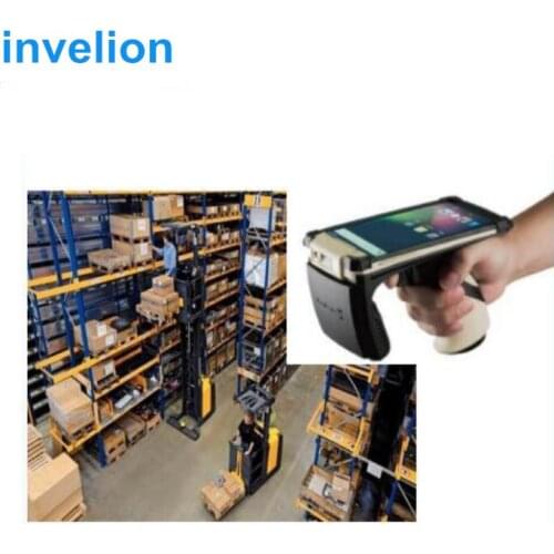 1-7meters long distance reading RFID Passive UHF ISO18000-6C 860-960MHz Handheld Reader for Stock warehouse animal counting