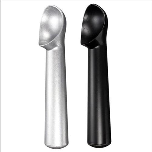 1PC 18cm New Alumium Alloy Scoop Ice Ball Maker Frozen Yogurt Cookie Dough Meat Balls Rice Dishes Ice Cream Spoon Tools OK 0589