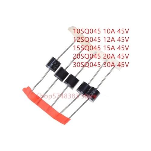 10PCS/LOT 10SQ045 12SQ045 15SQ045 20SQ045 30SQ045 10A/12A/15A/20A/30A 45V Schottky diode