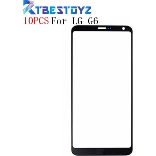 10PCS/lot Original New Outer Glass Lens For LG G6 H870DS H870 H871 H872 H873 LS993 Replacement LCD Front Touch Screen Panel