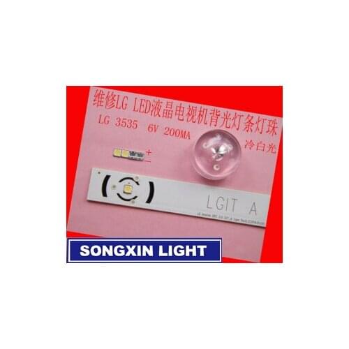 110PCS Maintenance of the LG led LCD TV TV backlight strip lights with 3535 SMD LED beads 6V