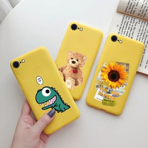 Case For Iphone 7 8 Iphone8 iphone7 Case Silicone tpu Solid Matte Soft Phone cute ultra Thin Fundas Capa Coque Back Cover Cases