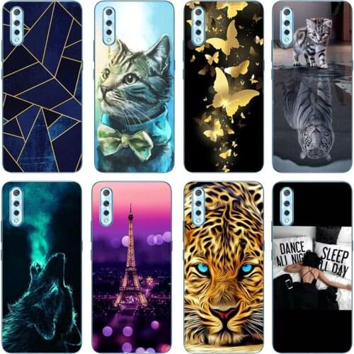 Patterned Case for Samsung A50 A505 A505F SM-A505F Soft TPU Case Phone Back Cover for Samsung Galaxy A50 Funda Coqu