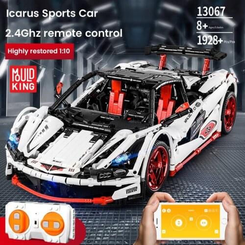 Kids Educational DIY Toys MOC High-Tech The P1 Super Hypercar Roadsters Car Model Sets Building Blocks Car Bricks Christmas Gift