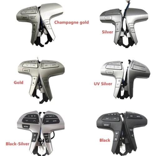 Electronic Bluetooth Steering Wheel Control Switch 84205-06180 84250-0E220 For TOYOTA HILUX VIGO COROLLA CAMRY HIGHLANDER INNOVA