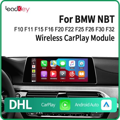 Loadkey & Carlinkit Wireless CarPlay for BMW F20 F22 F30 F32 F10 F12 F01 F02 F48 F25 F26 F15 F16 F54 F55 F56 F60 I3 I8 NBTSystem