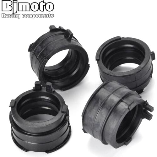 BJMOTO Motorcycle Carburetor Adapter Interface Intake Manifold Boot Set For Honda CBR400 NC23 NC29 CB-1 CB400F 16212-KAF-000