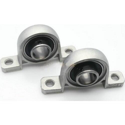 Vertical base Zinc alloy bearing inner dia 8mm-35mm KP08 KP000 001 002 003 004 005 006 007-2pcs/pack