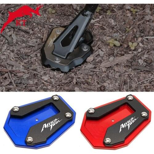 For Honda CRF1100L CRF 1000 L Africa Twin 2020-2021 Motorcycle Kickstand Foot Side Stand Extension Pad Support Plate