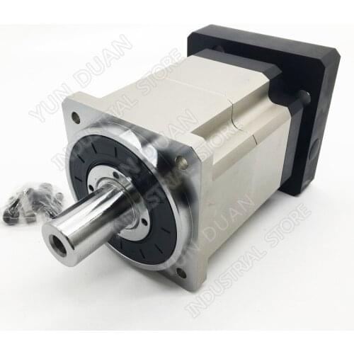 30:1 Gearbox Helical Planetary 5 Arcmin Reducer 30 Ratio 22mm Input for NEMA52 120mm 130mm 1KW - 3KW AC Servo Motor Robot CNC