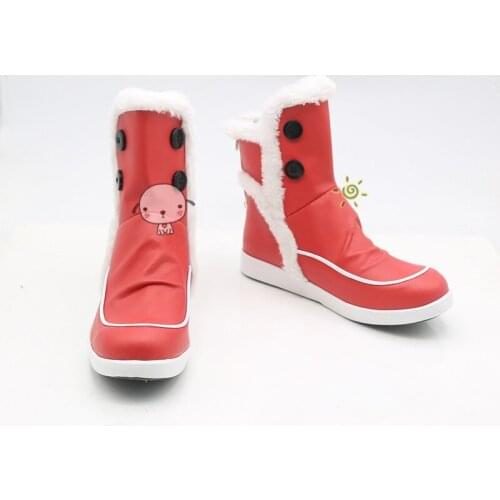 Dramatical Murder DMMD Seragaki Aoba Cosplay Red Shoes Christmas Version
