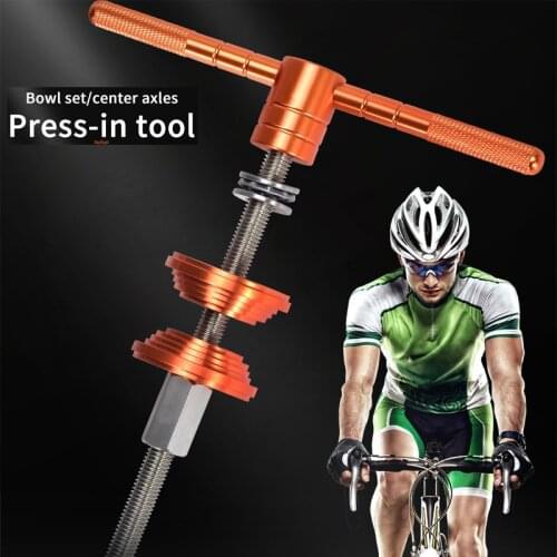 SWTXO Bicycle Headset BB Bottom Bracket Press-in Tool MTB Road Bike Aluminum Durable Wrist Installation Tool Cycling Asseccories