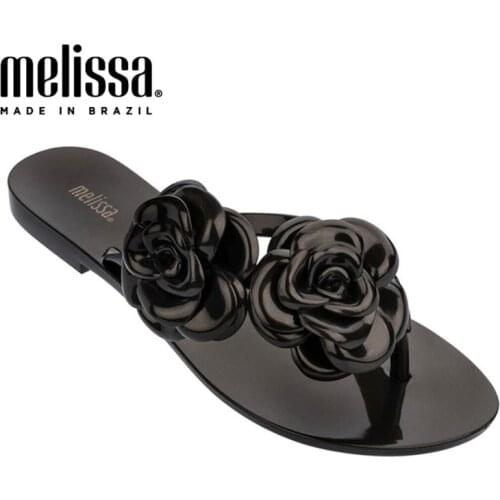 Melissa Original Harmonic Garden 2020 Women Flat Sandals Melissa Shoes For Women Jelly Sandals Female Jelly Shoes Beach Slipper