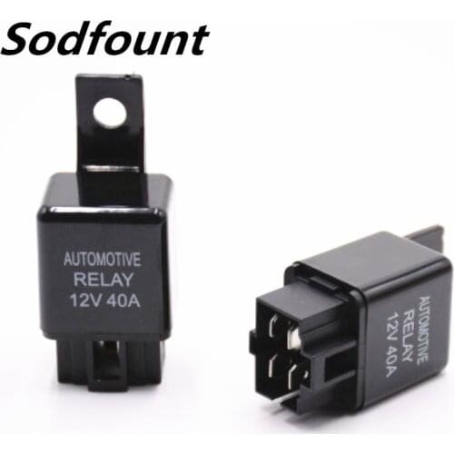 1pcs 12V/24V 40A 4pin Automotive Air Conditioning Relay Headlight Relay Fan Relay