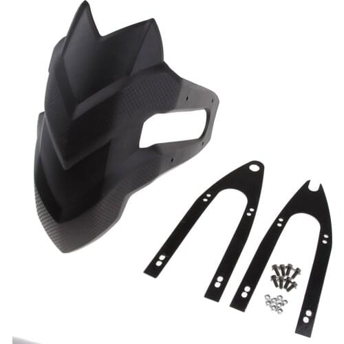 1 Pcs Motorcycle Rear Fender Bracket Mudguard Splash Guard For Honda CBF190R CB190R Kawasaki Z250 Plastic Motorbike Accessories