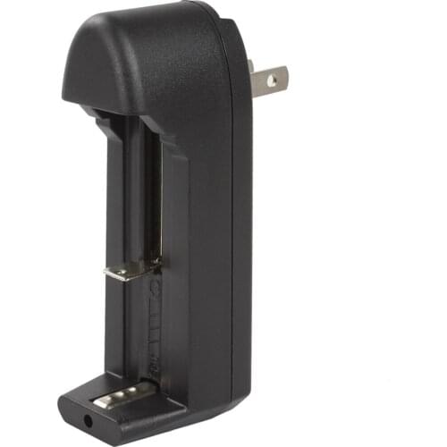 1 Slot Adjustable Lithium Battery Charger Power Supply Charing Adpater for 18650 14500 10440 LIR123A Rechargeable Li-ion Battery