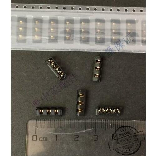 10PCS) Original socket connection 3pos SMD battery connector charging interface gold plating