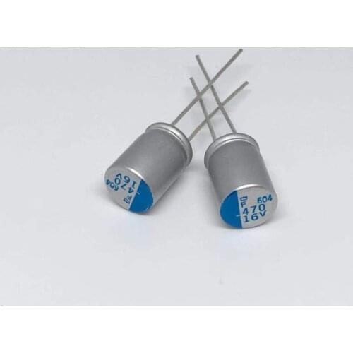 16V470UF 8*12 Solid Polymer Capacitor 470UF 16V 8X12mm Solid Sate Capacitor High Quality